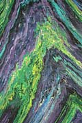Torrent. Acrylic on canvas. Abstract, colorful, calming, blue, green, purple, turquoise